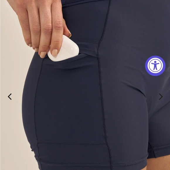 Outdoor Voices Navy Blue Athletic Dress Stylish NWOT - Picture 3 of 6